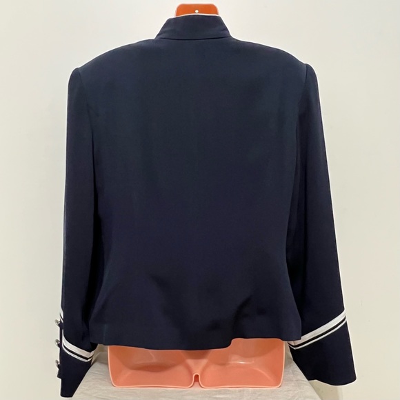 BICCI Vintage Florine Wachter Navy Nautical Blazer - Picture 6 of 8